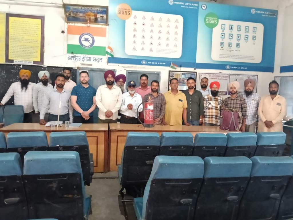 Drivers and conductors made aware regarding their own and others safety assistance and respect